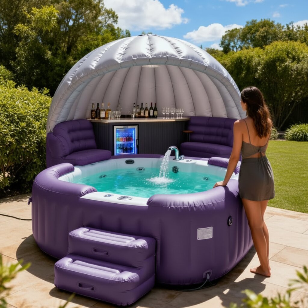 Inflatable Pool With A Fridge: Creating Your Summer Chill Zone