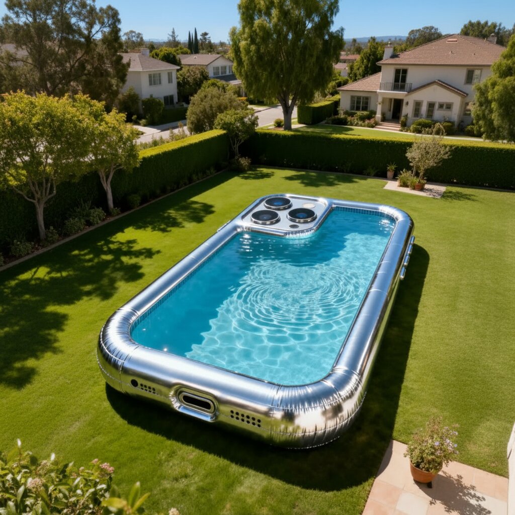Inflatable Smartphone Inspired Pool: Maximize Your Experience Inflatable Smartphone Inspired Pool: Maximize Your Experience