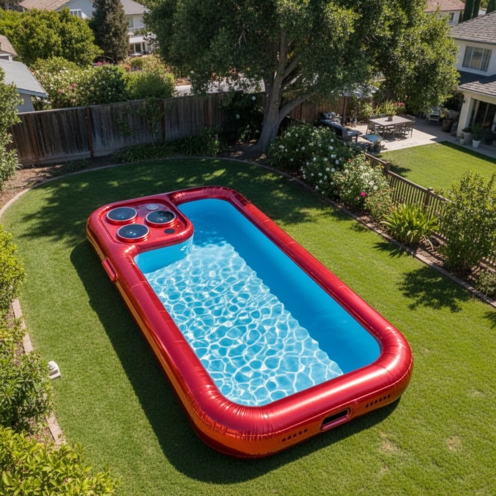 Inflatable Smartphone Inspired Pool: Maximize Your Experience Inflatable Smartphone Inspired Pool: Maximize Your Experience