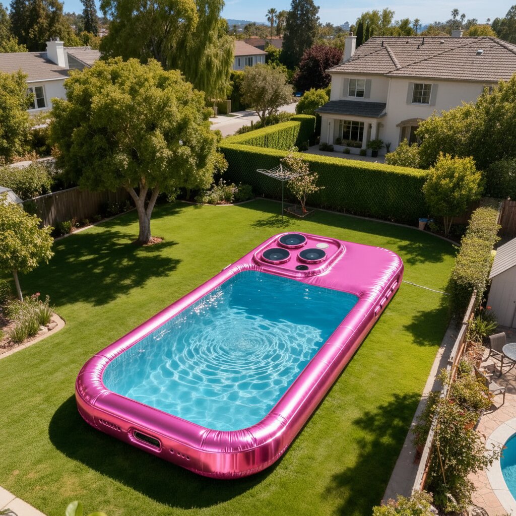 Inflatable Smartphone Inspired Pool: Maximize Your Experience Inflatable Smartphone Inspired Pool: Maximize Your Experience