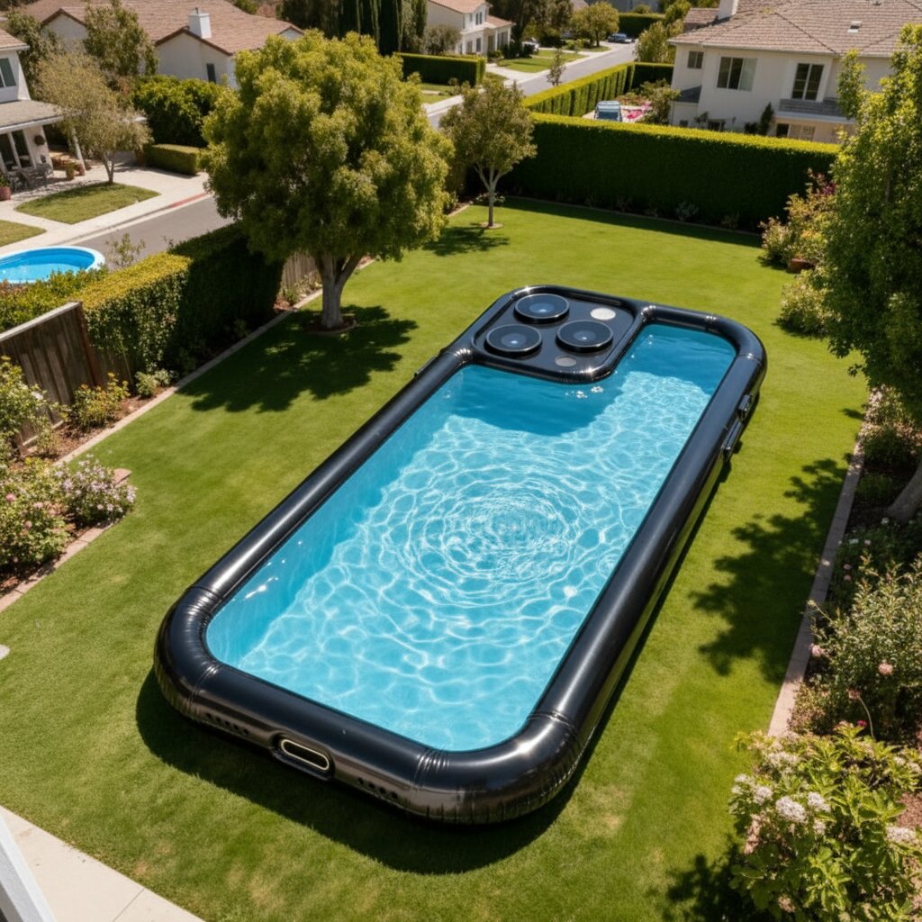 Inflatable Smartphone Inspired Pool: Maximize Your Experience Inflatable Smartphone Inspired Pool: Maximize Your Experience