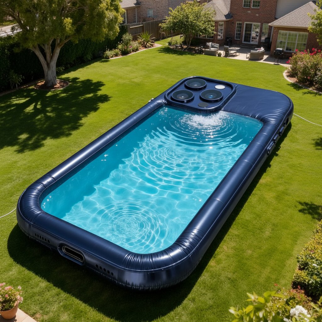 Inflatable Smartphone Inspired Pool: Maximize Your Experience Inflatable Smartphone Inspired Pool: Maximize Your Experience