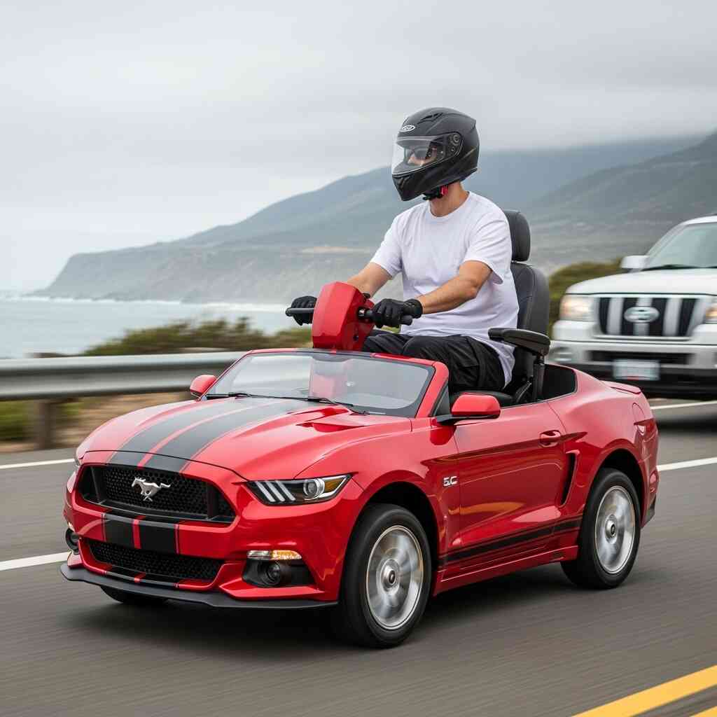 Mustang Inspired Mobility Scooter: Power, Style & Independence Mustang Inspired Mobility Scooter: Power, Style & Independence
