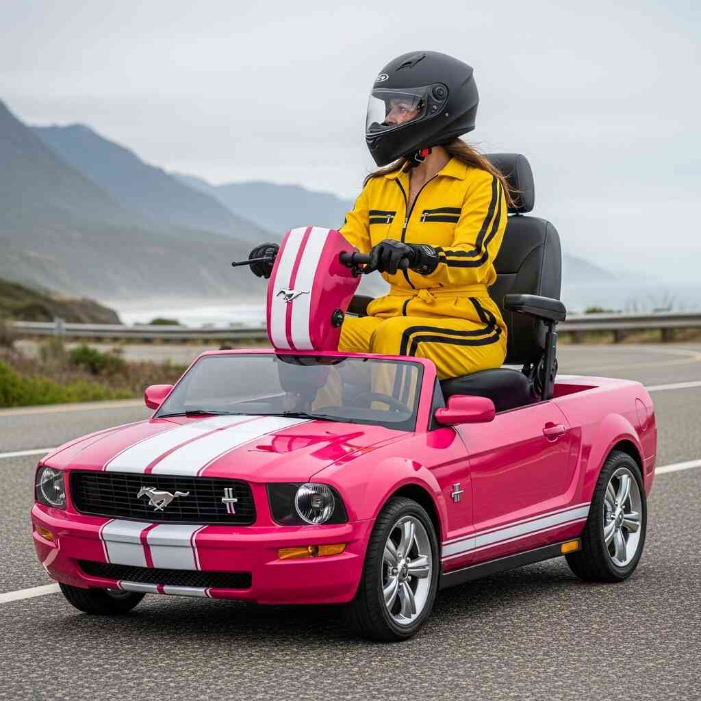 Mustang Inspired Mobility Scooter: Power, Style & Independence Mustang Inspired Mobility Scooter: Power, Style & Independence