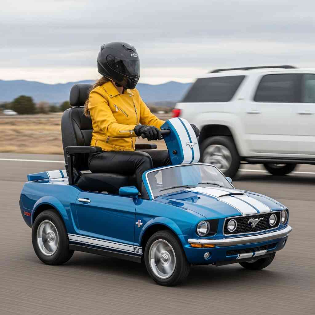 Mustang Inspired Mobility Scooter: Power, Style & Independence Mustang Inspired Mobility Scooter: Power, Style & Independence