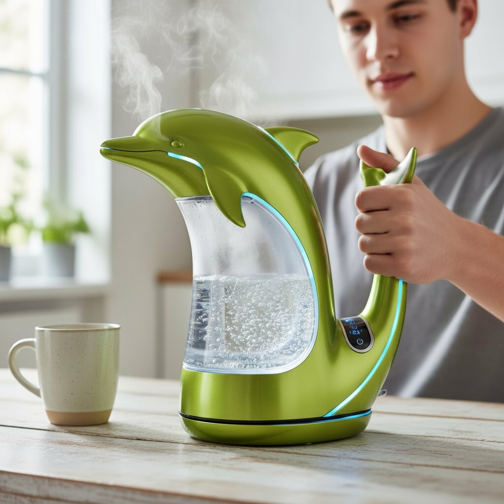 Ocean Kitchen Decor: Sea Creature Shaped Electric Kettles Ocean Kitchen Decor: Sea Creature Shaped Electric Kettles