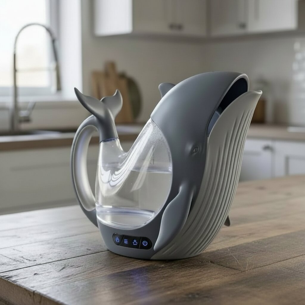 Ocean Kitchen Decor: Sea Creature Shaped Electric Kettles Ocean Kitchen Decor: Sea Creature Shaped Electric Kettles