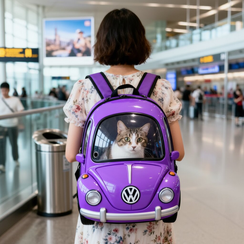 Volkswagen Beetle Cat Backpack: Design, Comfort & Pet Safety