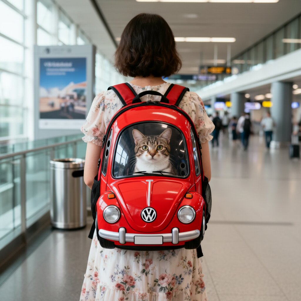 Volkswagen Beetle Cat Backpack: Design, Comfort & Pet Safety