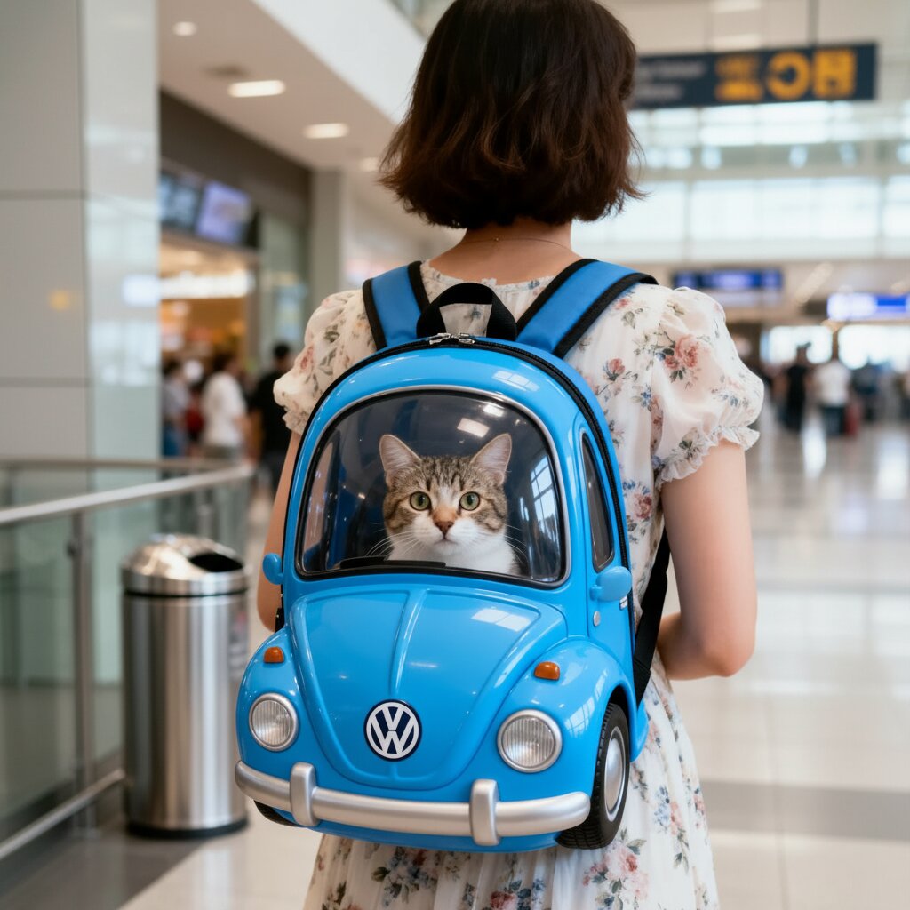 Volkswagen Beetle Cat Backpack: Design, Comfort & Pet Safety
