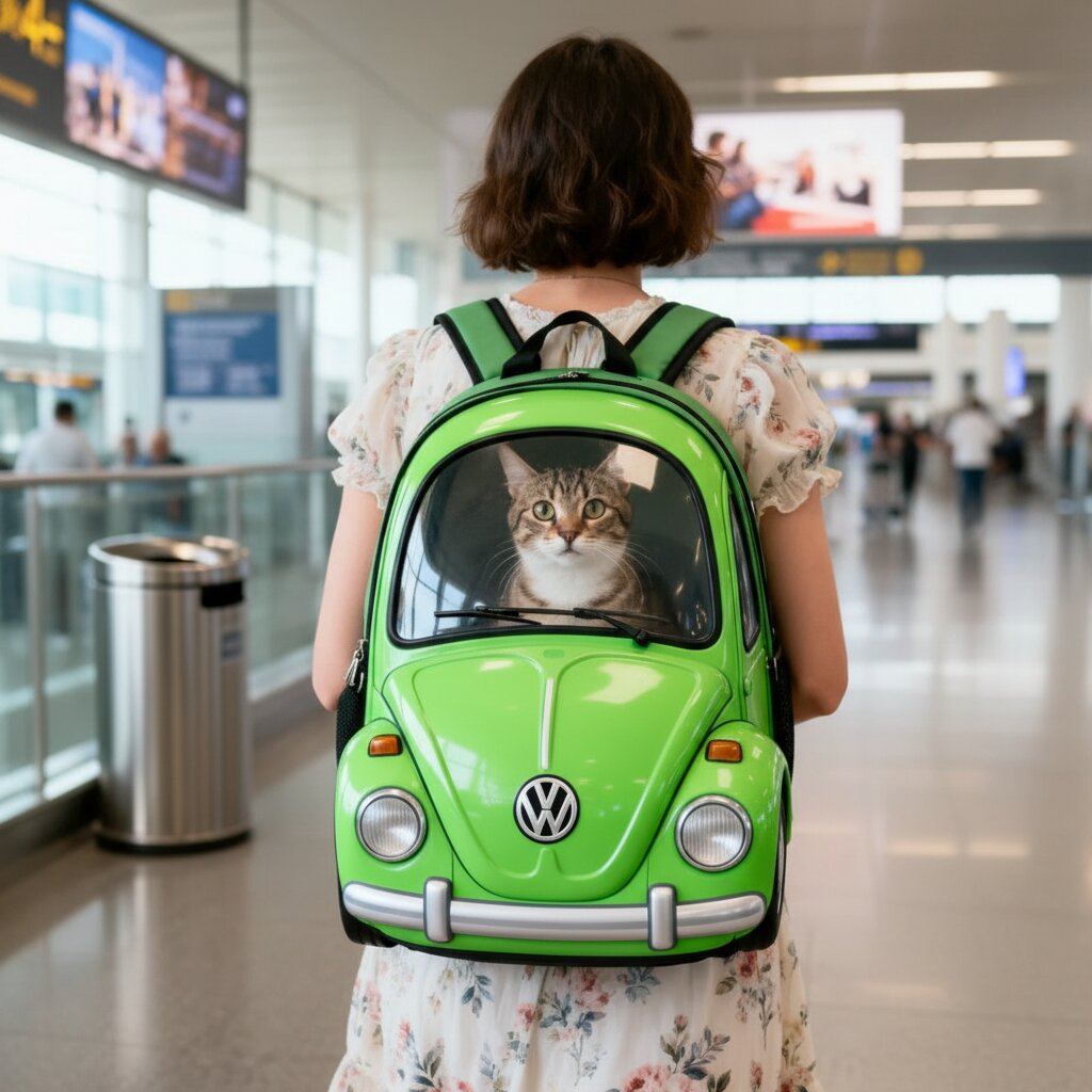 Volkswagen Beetle Cat Backpack: Design, Comfort & Pet Safety
