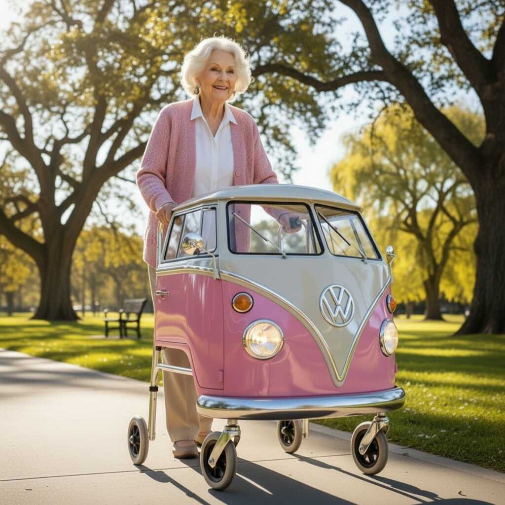 Volkswagen Hippy Bus Walkers: The Nostalgia Behind the Design