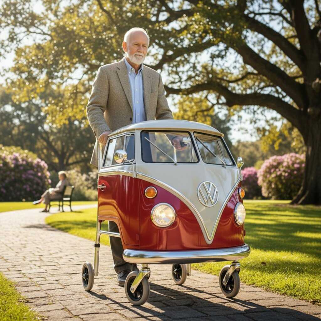 Volkswagen Hippy Bus Walkers: The Nostalgia Behind the Design