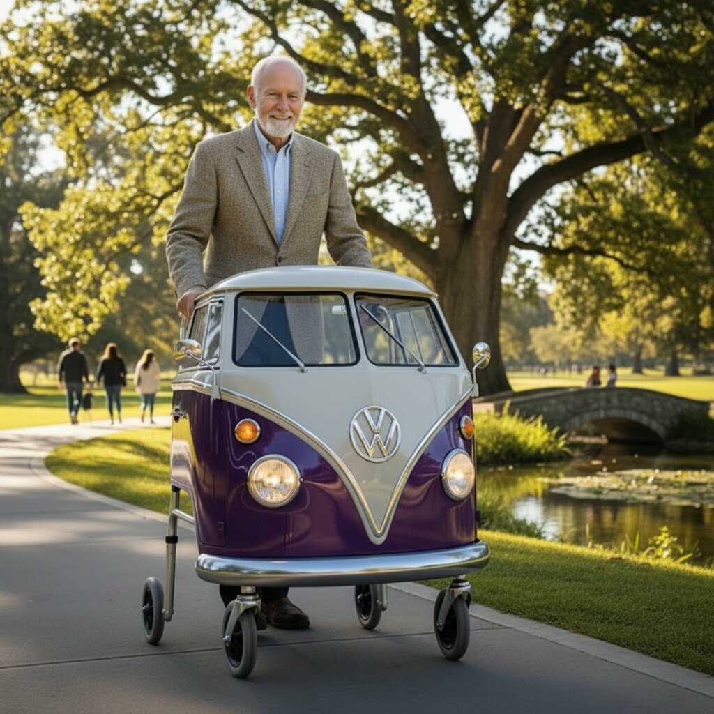 Volkswagen Hippy Bus Walkers: The Nostalgia Behind the Design