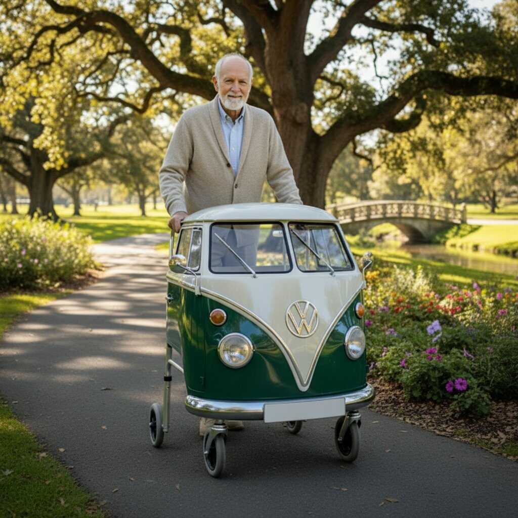 Volkswagen Hippy Bus Walkers: The Nostalgia Behind the Design