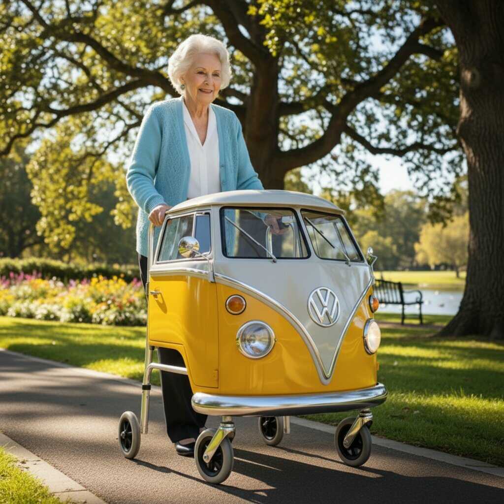 Volkswagen Hippy Bus Walkers: The Nostalgia Behind the Design