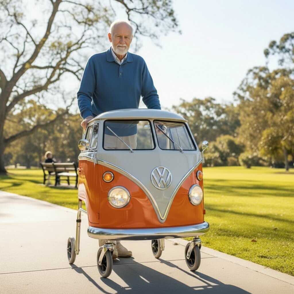 Volkswagen Hippy Bus Walkers: The Nostalgia Behind the Design