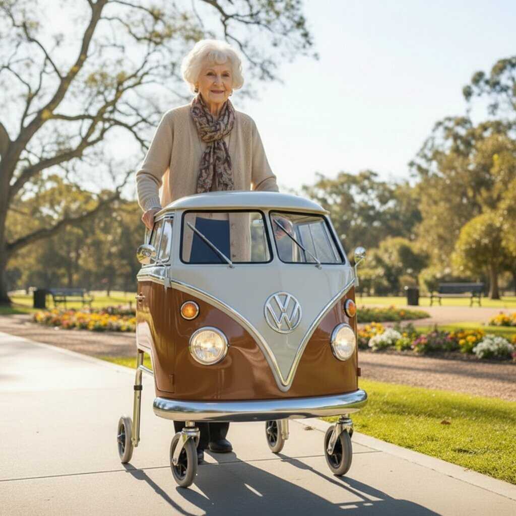 Volkswagen Hippy Bus Walkers: The Nostalgia Behind the Design