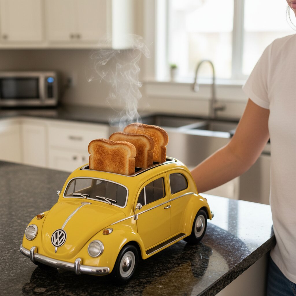 VW Beetle Shaped Toaster: Styling Ideas for Modern Kitchens VW Beetle Shaped Toaster: Styling Ideas for Modern Kitchens