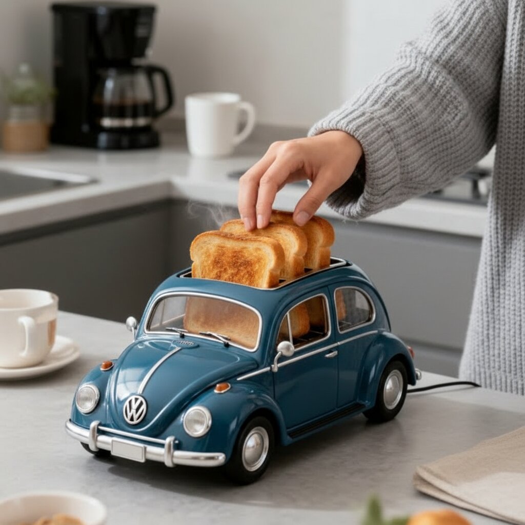 VW Beetle Shaped Toaster: Styling Ideas for Modern Kitchens VW Beetle Shaped Toaster: Styling Ideas for Modern Kitchens