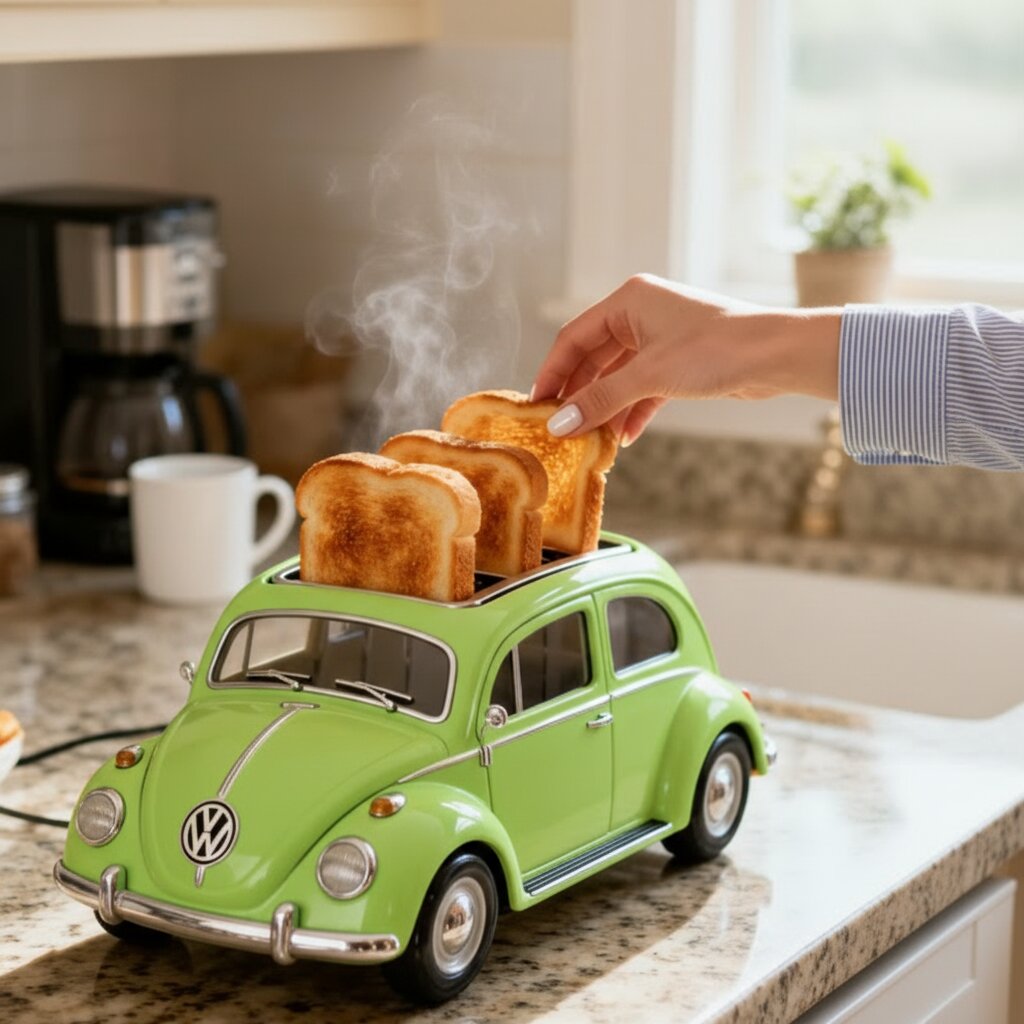 VW Beetle Shaped Toaster: Styling Ideas for Modern Kitchens VW Beetle Shaped Toaster: Styling Ideas for Modern Kitchens