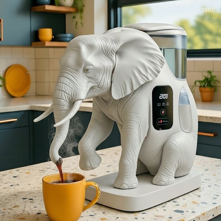 The Art of the Brew: Why the Elephant Shaped Coffee Maker is a Kitchen Statement