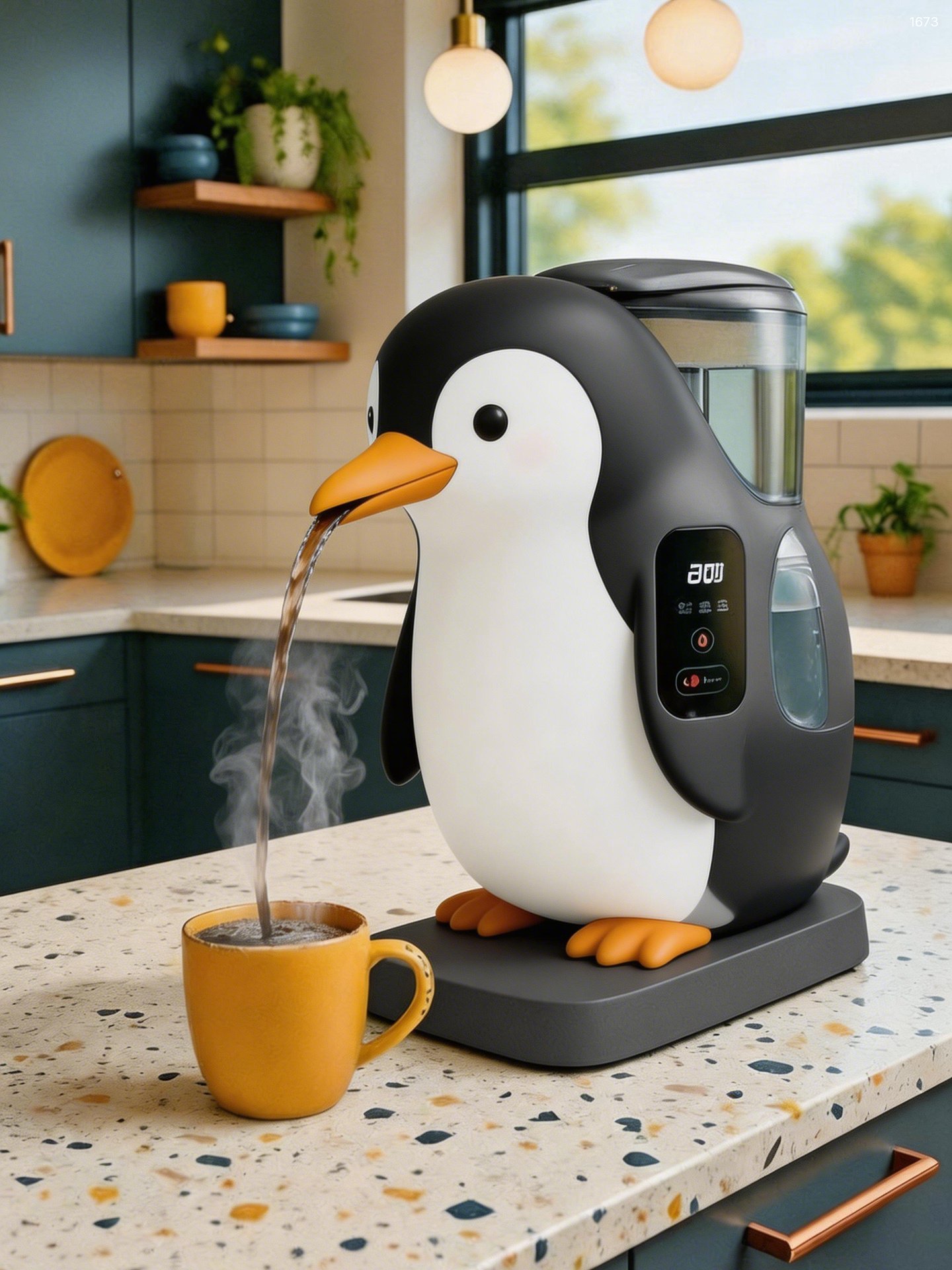 Cute Animal Shaped Coffee Machine - Unique Kitchen Decor & Creative Coffee Pot Cute Animal Shaped Coffee Machine - Unique Kitchen Decor & Creative Coffee Pot