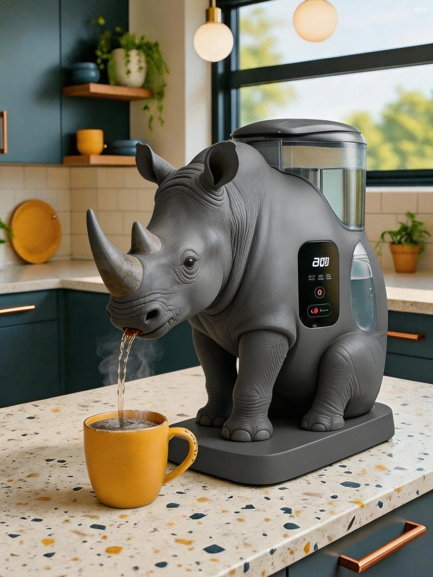 Cute Animal Shaped Coffee Machine - Unique Kitchen Decor & Creative Coffee Pot Cute Animal Shaped Coffee Machine - Unique Kitchen Decor & Creative Coffee Pot