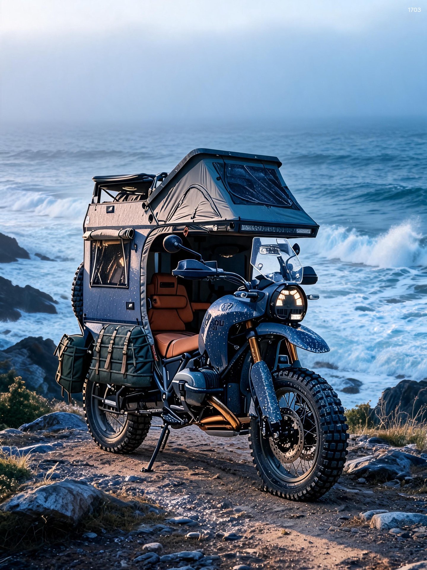 Custom Motorcycle Camper | Luxury Mobile RV & Adventure Trailer Custom Motorcycle Camper | Luxury Mobile RV & Adventure Trailer