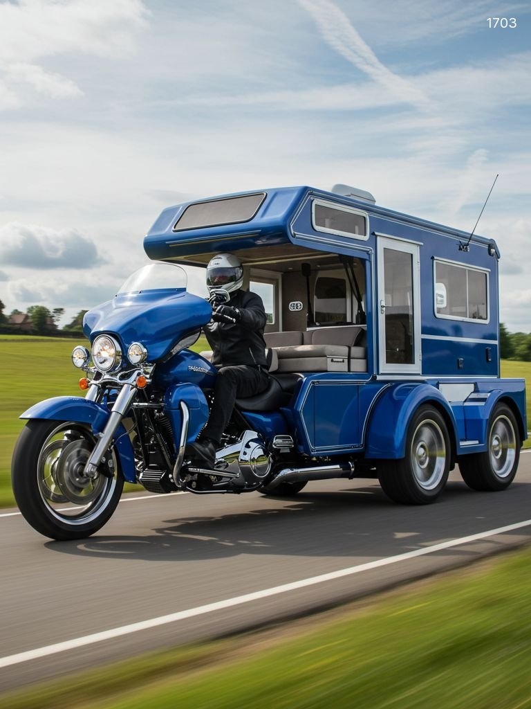 Custom Motorcycle Camper | Luxury Mobile RV & Adventure Trailer Custom Motorcycle Camper | Luxury Mobile RV & Adventure Trailer