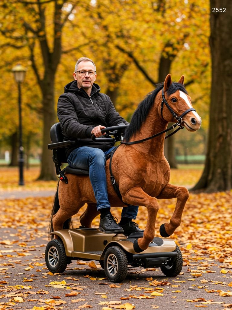 Electric Horse Shaped Mobility Scooters | Novelty Ride-On Horse Vehicles Electric Horse Shaped Mobility Scooters | Novelty Ride-On Horse Vehicles