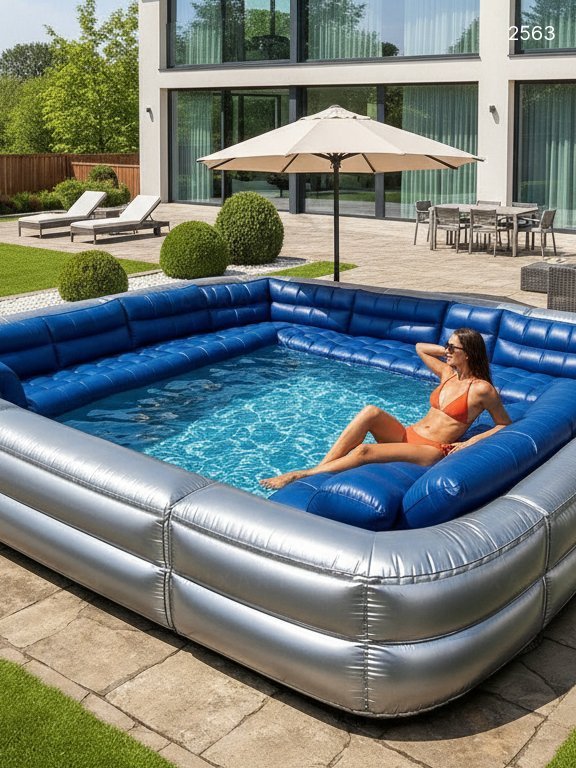 Inflatable Sofa Pools for Adults - Built-in Seating & Splash Fun