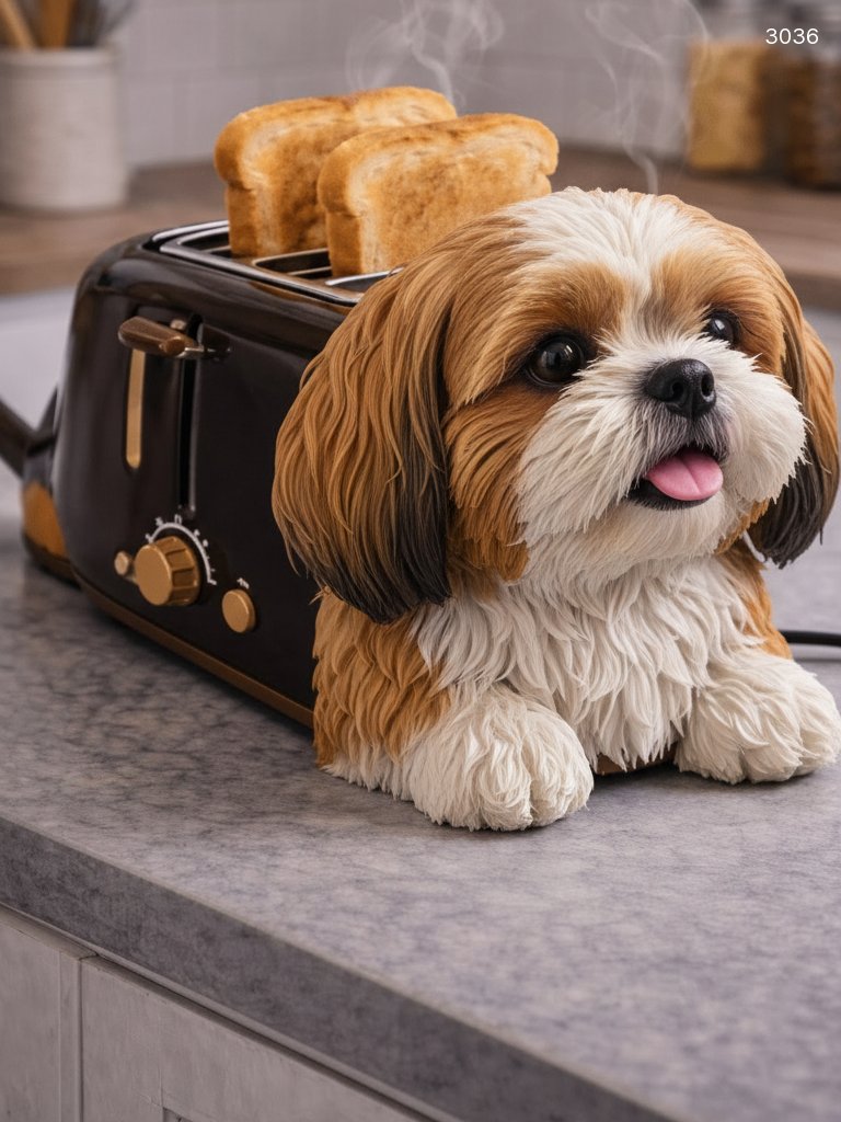 Dog Toaster - Cute Puppy Shaped Bread Toaster | Unique Kitchen Appliance