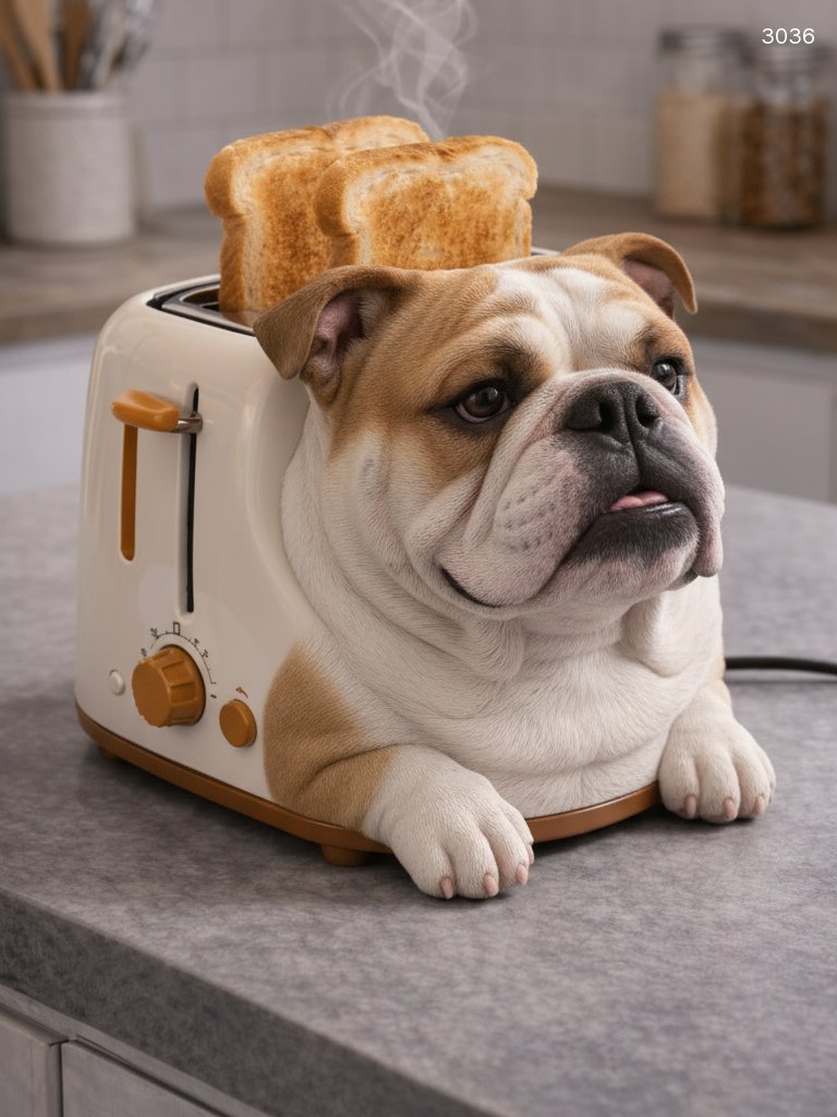 Dog Toaster - Cute Puppy Shaped Bread Toaster | Unique Kitchen Appliance
