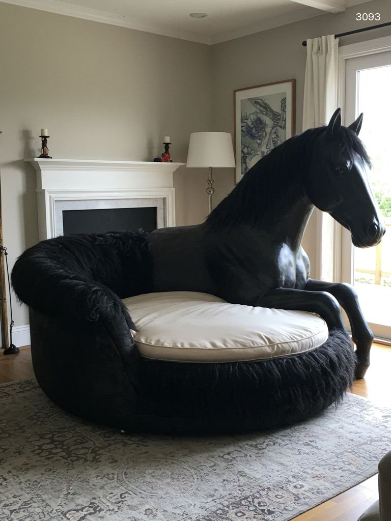 Giant Horse Loungers - Unique Horse Shaped Chair for Home Giant Horse Loungers - Unique Horse Shaped Chair for Home