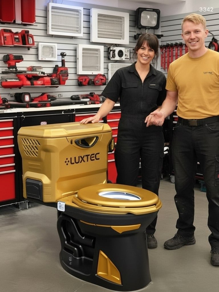 Residential Power Tool Inspired Toilet - Bring Workshop Style to Your Home Bathroom Residential Power Tool Inspired Toilet - Bring Workshop Style to Your Home Bathroom
