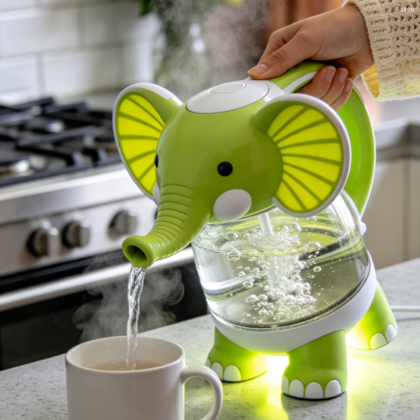 Elephant Shaped Electric Kettle: A Bold Kitchen Statement