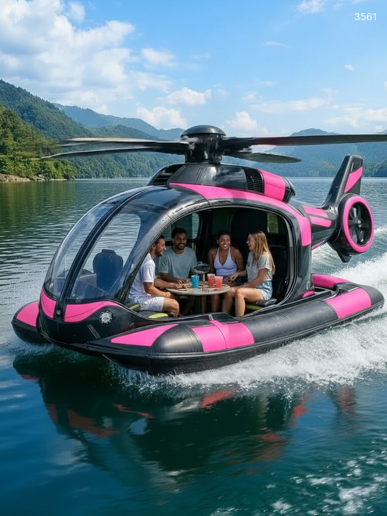 Inflatable Helicopter Lake Floats | Giant Water Party Floats Inflatable Helicopter Lake Floats | Giant Water Party Floats