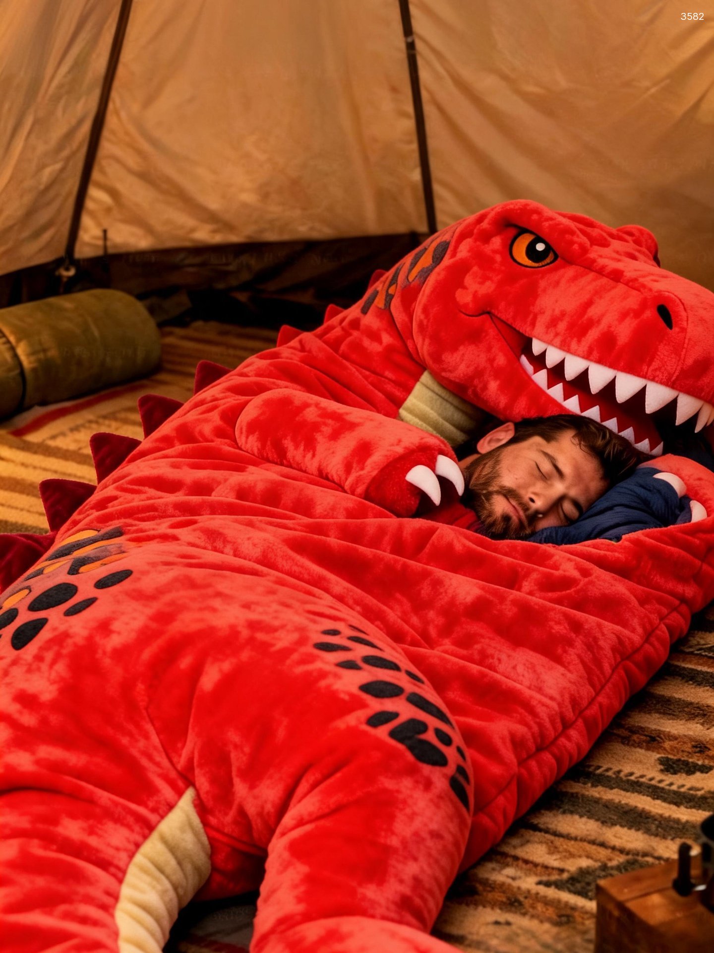 Dinosaur Sleeping Bags for Kids & Adults - Cozy Plush Dino Sleeping Bag Dinosaur Sleeping Bags for Kids & Adults - Cozy Plush Dino Sleeping Bag