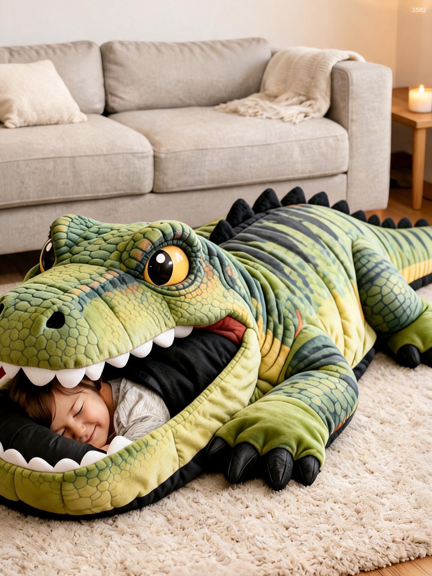 Dinosaur Sleeping Bags for Kids & Adults - Cozy Plush Dino Sleeping Bag Dinosaur Sleeping Bags for Kids & Adults - Cozy Plush Dino Sleeping Bag