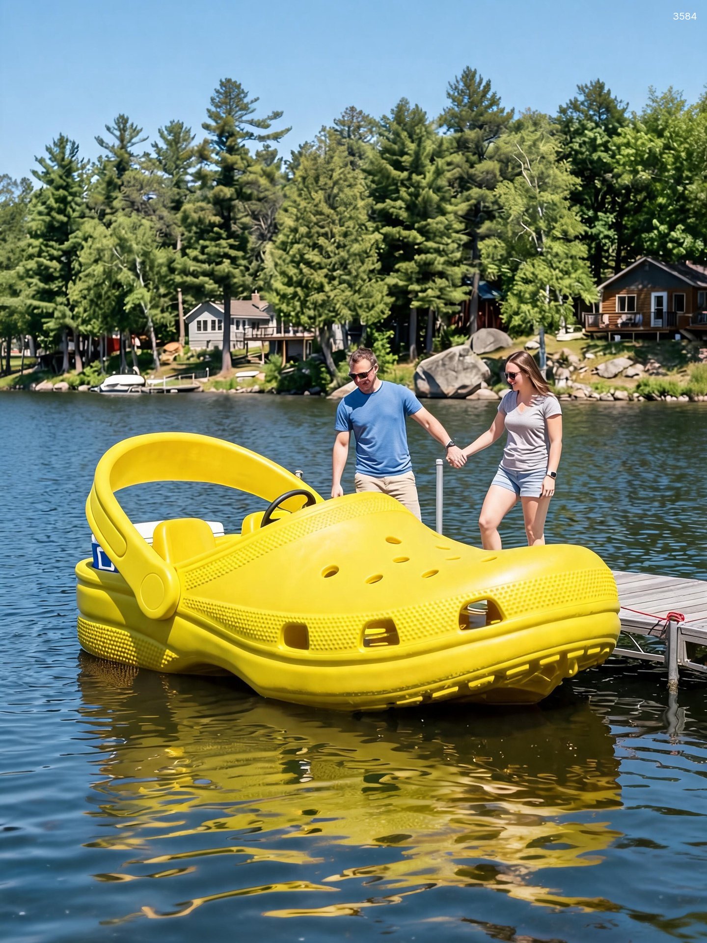 Clog Boats | Fun Crocs-Shaped Watercraft for Lake Adventures Clog Boats | Fun Crocs-Shaped Watercraft for Lake Adventures