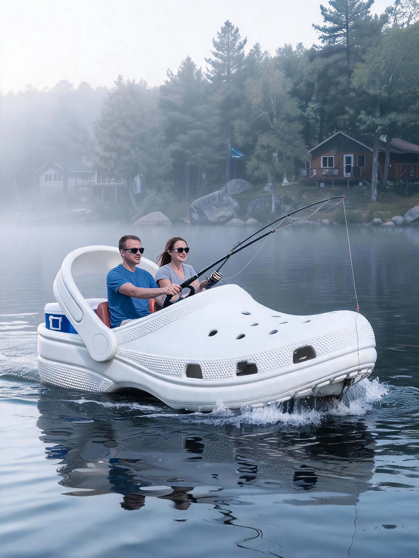 Clog Boats | Fun Crocs-Shaped Watercraft for Lake Adventures Clog Boats | Fun Crocs-Shaped Watercraft for Lake Adventures