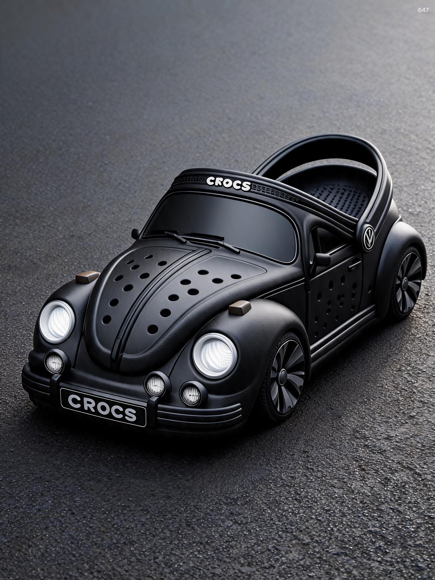 VW Beetle Crocs Slipper - Custom Car Clog Shoe VW Beetle Crocs Slipper - Custom Car Clog Shoe