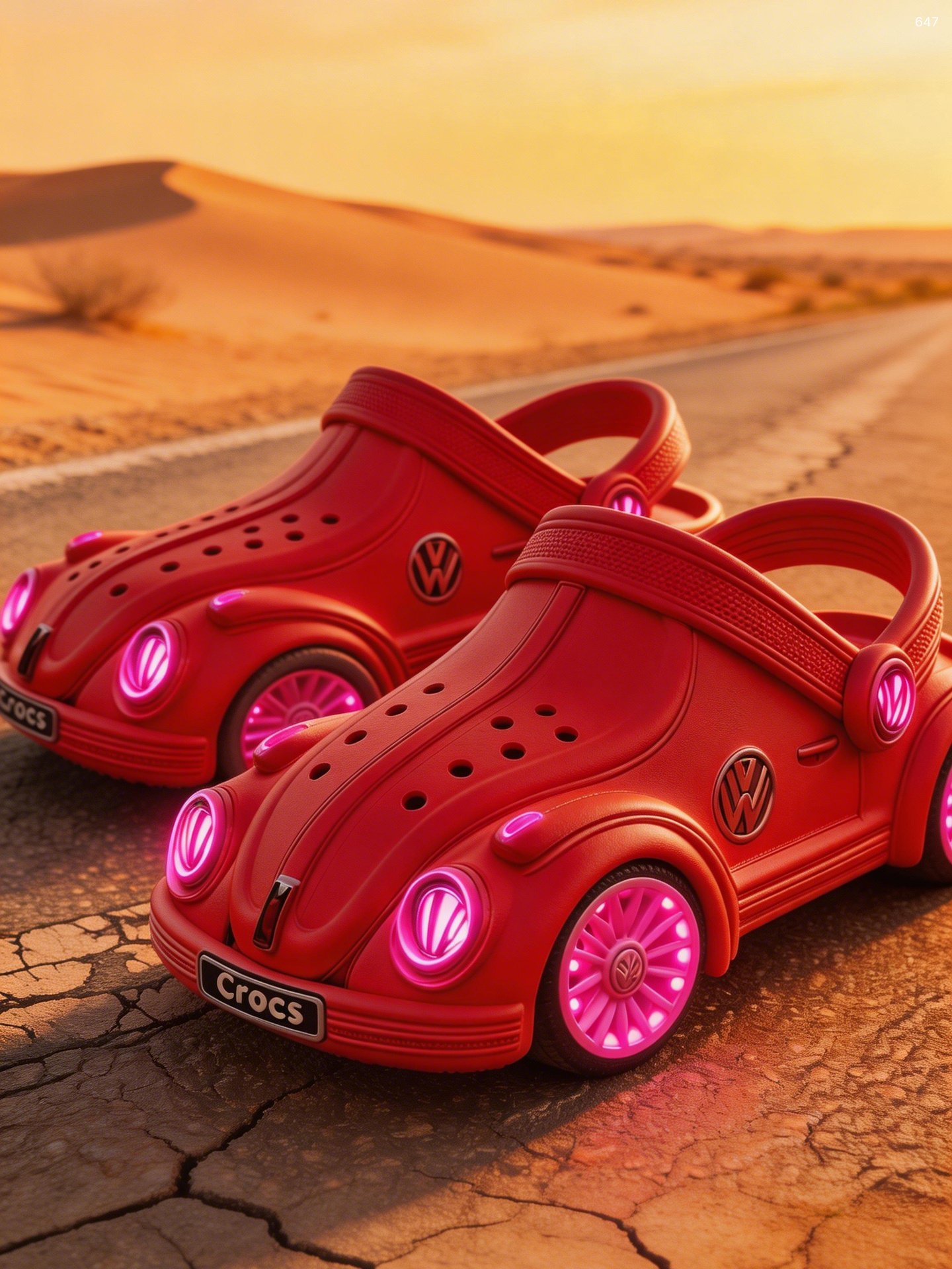 VW Beetle Crocs Slipper - Custom Car Clog Shoe VW Beetle Crocs Slipper - Custom Car Clog Shoe