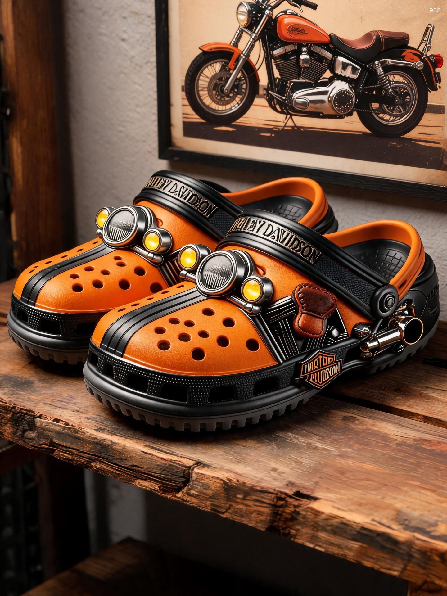 Motorcycle Inspired Crocs - Custom Biker Clogs & Footwear Motorcycle Inspired Crocs - Custom Biker Clogs & Footwear