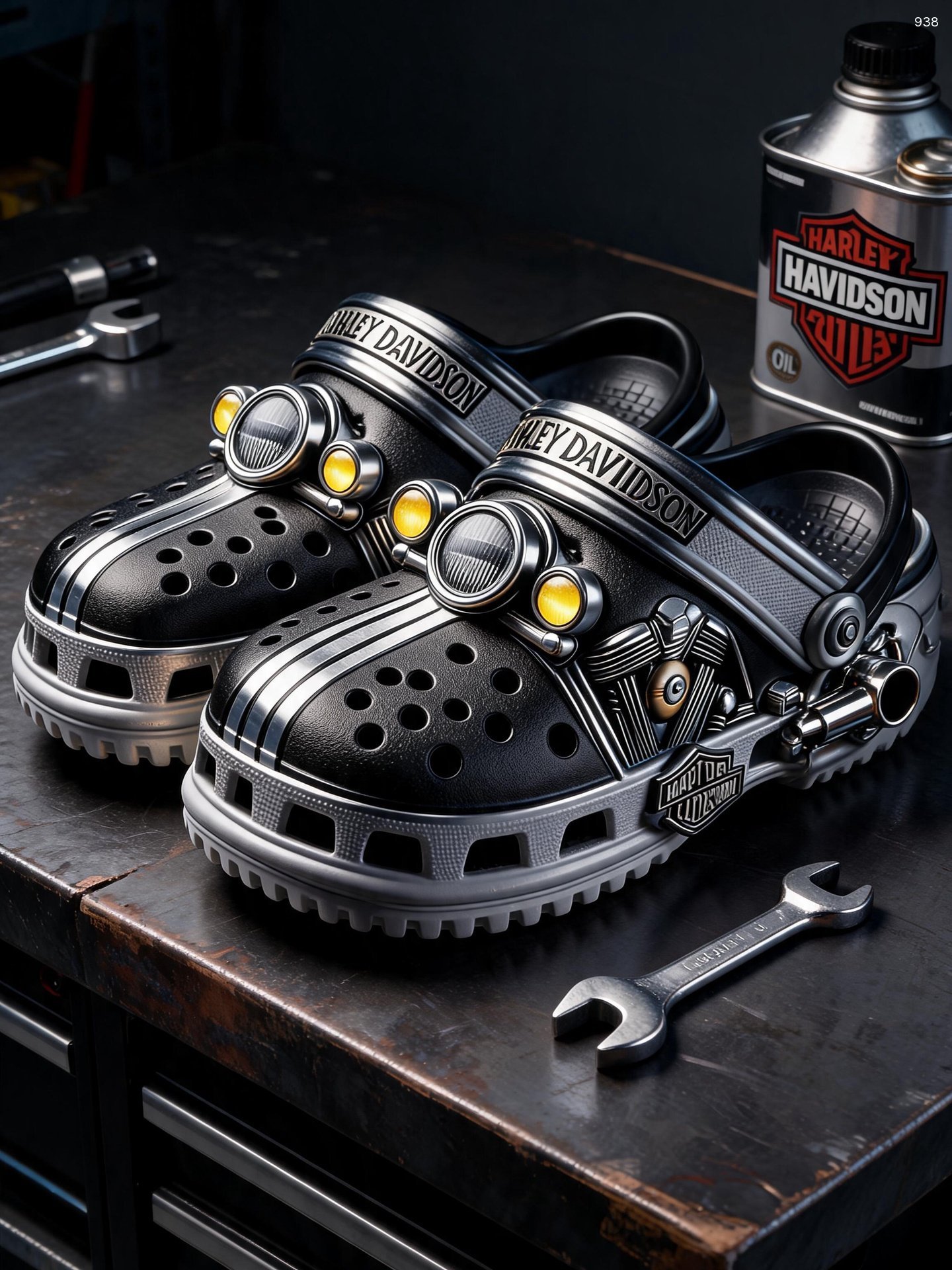 Motorcycle Inspired Crocs - Custom Biker Clogs & Footwear Motorcycle Inspired Crocs - Custom Biker Clogs & Footwear