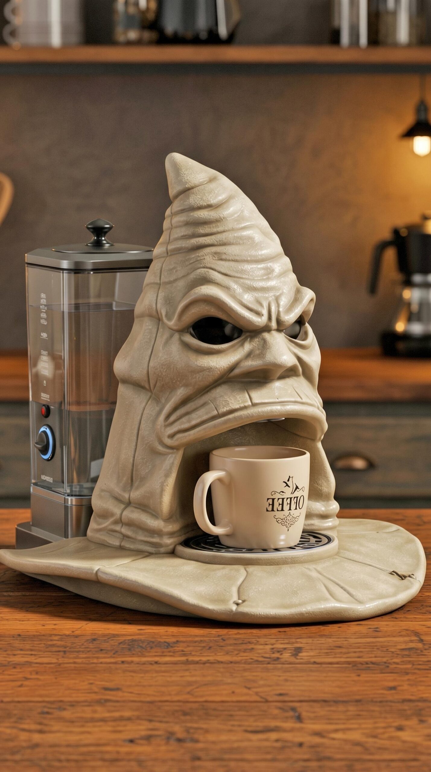 Unique Sorting Hat Coffee Maker - Perfect Gift for Harry Potter Fans Unique Sorting Hat Coffee Maker - Perfect Gift for Harry Potter Fans