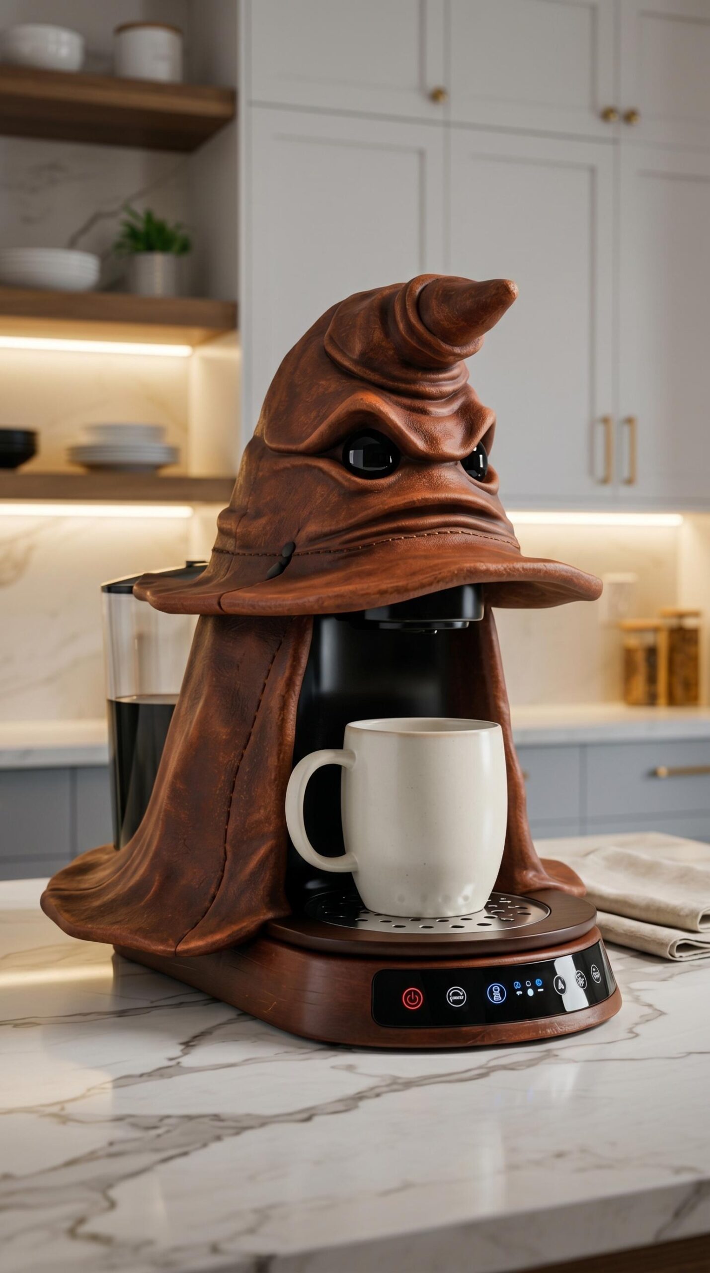 Unique Sorting Hat Coffee Maker - Perfect Gift for Harry Potter Fans Unique Sorting Hat Coffee Maker - Perfect Gift for Harry Potter Fans