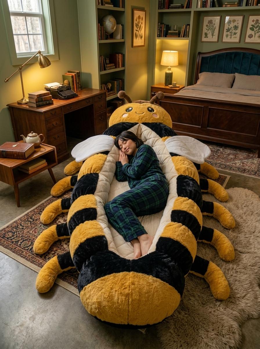 Insect Sleeping Bags - Giant Plush Bug Beds for Kids & Adults
