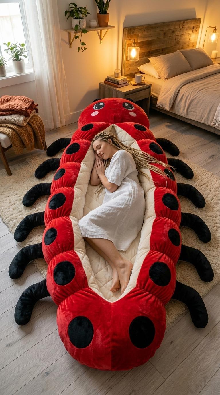 Insect Sleeping Bags - Giant Plush Bug Beds for Kids & Adults Insect Sleeping Bags - Giant Plush Bug Beds for Kids & Adults